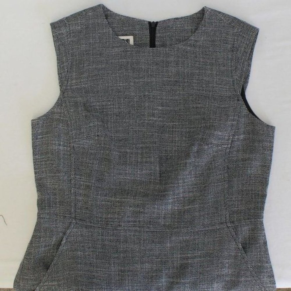 Anne Klein Tweed Sheath Dress, Size 8 - Picture 4 of 6